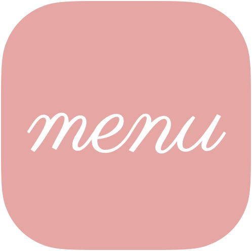 Restaurant menu in English
