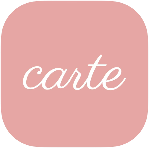 Carte du restaurant en français